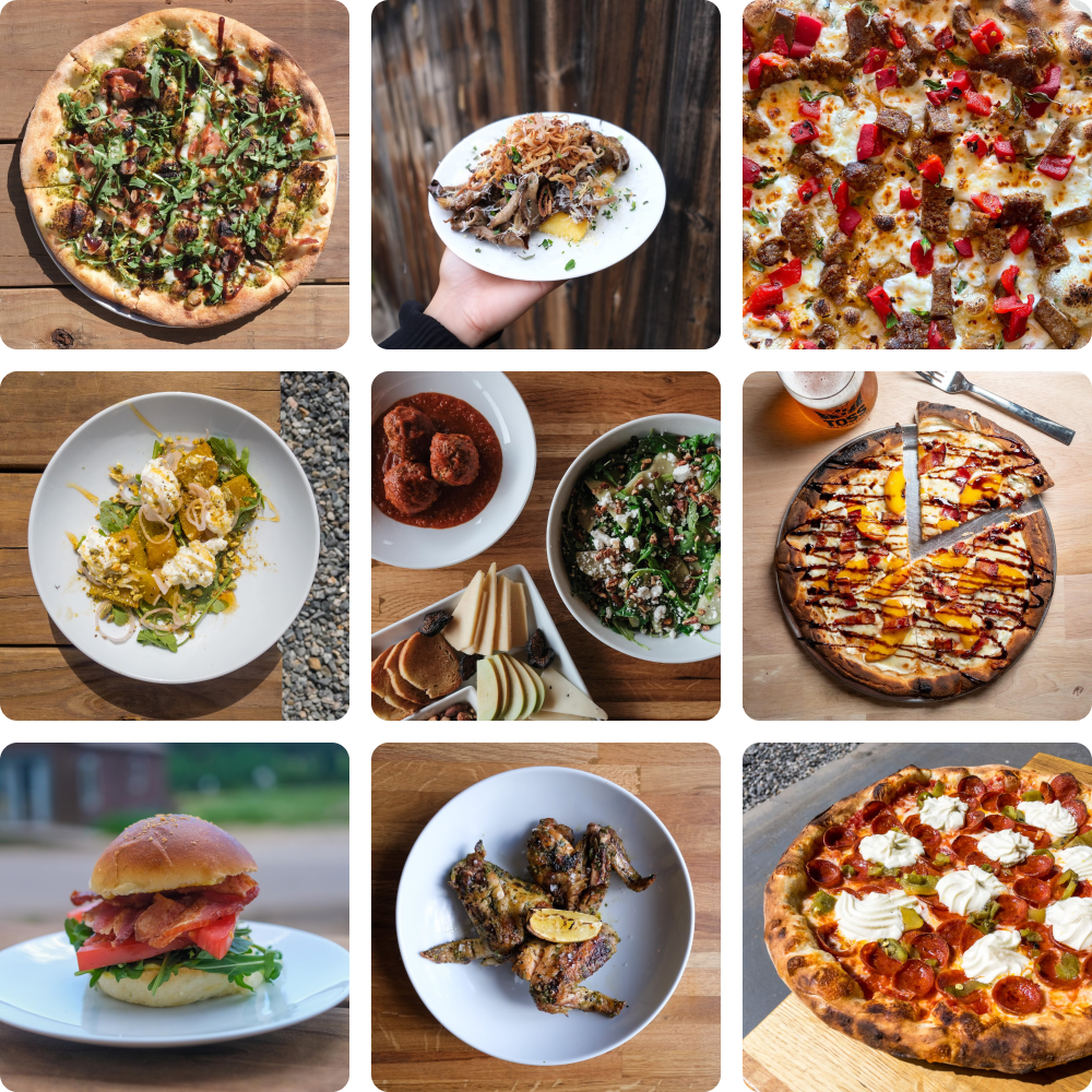 wood fired pizza seasonal small plates and craft drinks at 8000 view